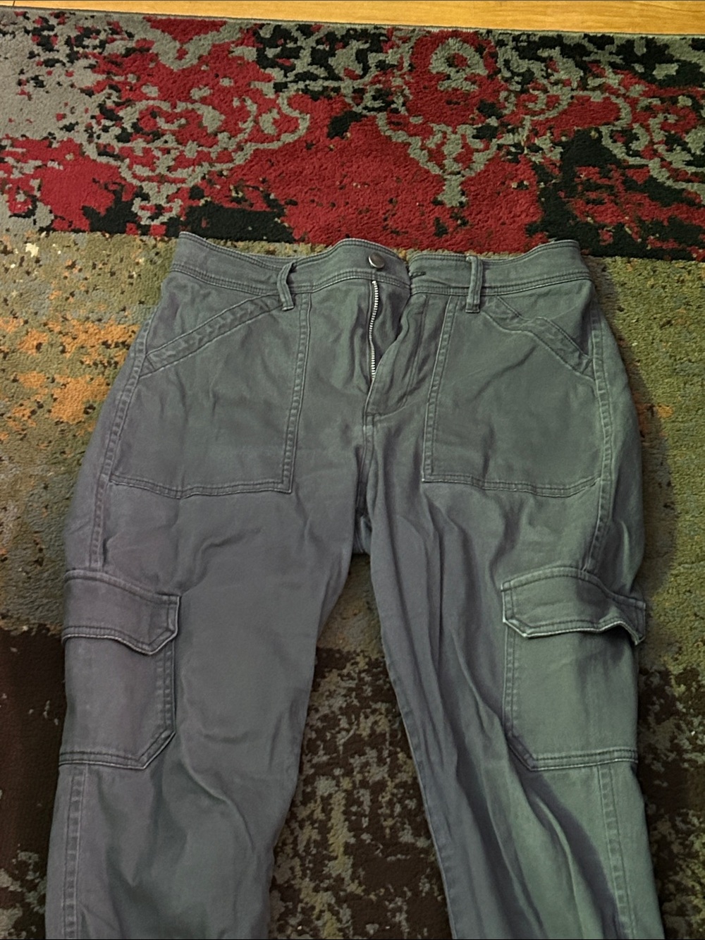 GAP high-rise, universal legging Gray Utility Cargo Pants - Picture 2 of 7